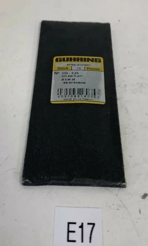NEW Guhring 535-3,45
