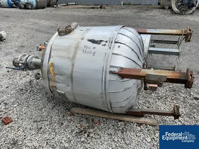USED Fabricators & Construction 150 Gal Fab & Construction Reactor, 316L S/S, 174/173#