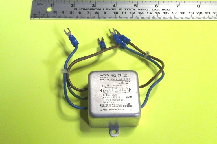 Used CORCOM / TE CONNECTIVITY Power Line Filter Relays & Switches Arizona US | ASSET CONVERSION SPECIALISTS, INC. #306649