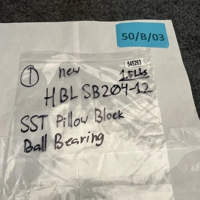 New | in-Stock HBC SB204-12 SST Bearings California US | Davliegogo LLC #1706280