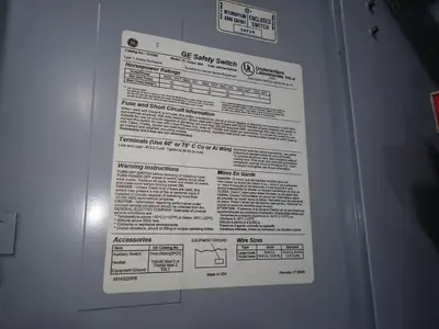 USED GENERAL ELECTRIC TH3362