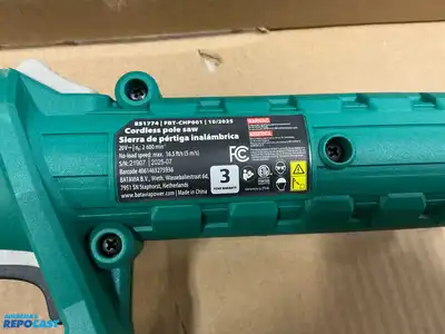 Ferrex 20v li-ion cordless pole saw FBT-CHP001