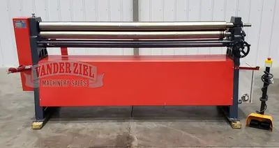 Akyapak 6' x 16 Gauge 3 Roll Initial Pinch Plate Roll