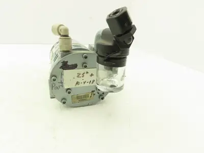 Gast 0532-104A-G621X Motor Mounted Rotary Vane Vacuum Pump 0.6 CFM 15 PSI 115V