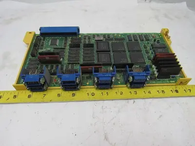 Fanuc A16B-2200-0250/06C CNC Axis Control Circuit Board 4 Axes