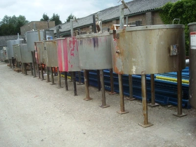 300L S/S JKTD Enclosed Cooking / Mixing Tank