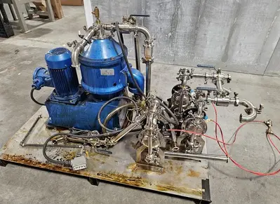 Kingreat Disc Separator - For Winterization following Ethanol Extraction