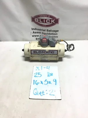 El-O-Matic ESA 200-4/A Rack and Pinion Pneumatic Valve Actuator 120 PSIG P MAx