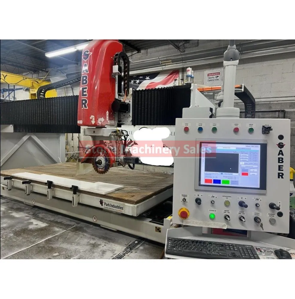 2017 Park Industries Saber 5 Axis CNC Bridge Saw