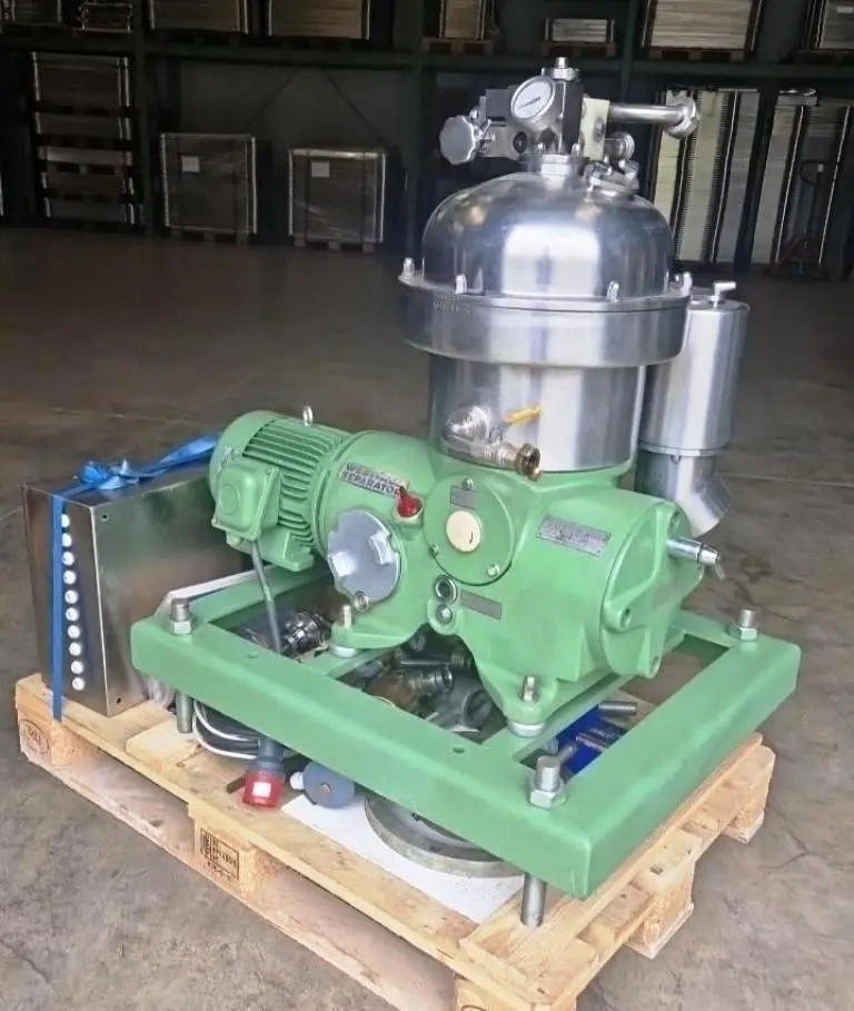 Westfalia SA 7-06-076 clarifier centrifuge, 316SS.