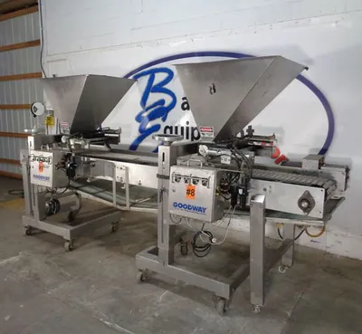 Used GOODWAY PF40CL AND UPF40 Depositors California US | BakeryEquipment.com #1554827