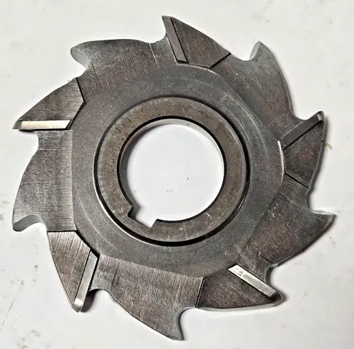 Niagara Milling Cutter 4" x 9/32 HIGH SPEED STEEL HSS resharpened