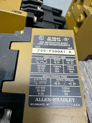 ALLEN BRADLEY 700-P200A1 Electrical/PLC/Automation | ESS Industrial Equipment Sales (6)