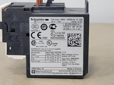 Used SCHNEIDER ELECTRIC LRD 16 Misc Electrical & Power Parts British Columbia CA | Lenmark #251552