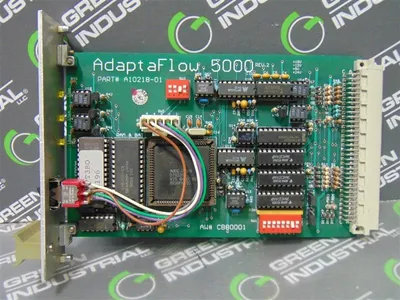 ITW Ransburg A10218-01 AdaptaFlow 5000 Channel Card Rev. 2 missing tag Used