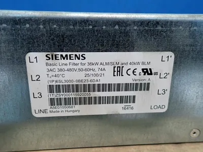 Used SIEMENS 6SL30000BE236DA1 Misc Electrical & Power Parts Ohio US | HGR 24 #901073