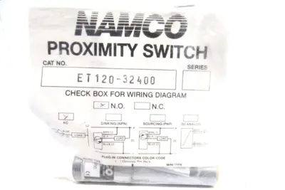 NEW NAMCO ET120-32400 PROXIMITY SWITCH ET12032400