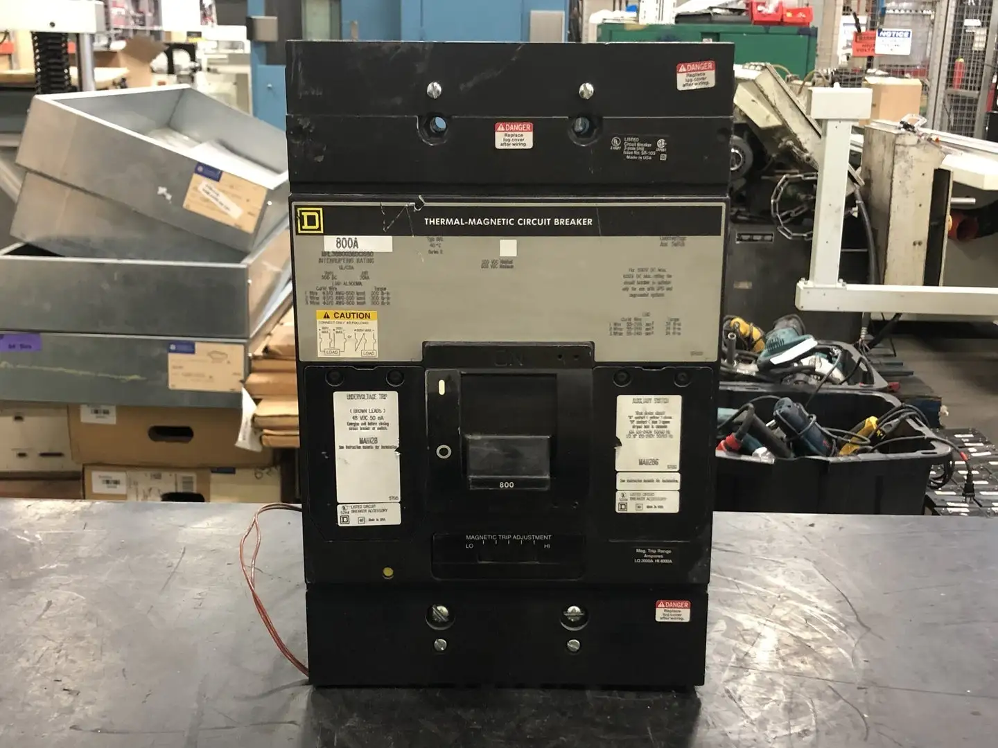 USED SQUARE D MHL3680036DC1680