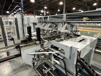 Weeke Models Optimat BST503 and BST507 CNC Through Feed Boring Line