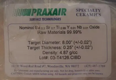 NEW Praxair Specialty Ceramics