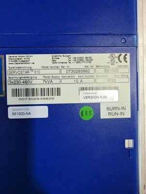 USED KOLLMORGEN S61000-NA