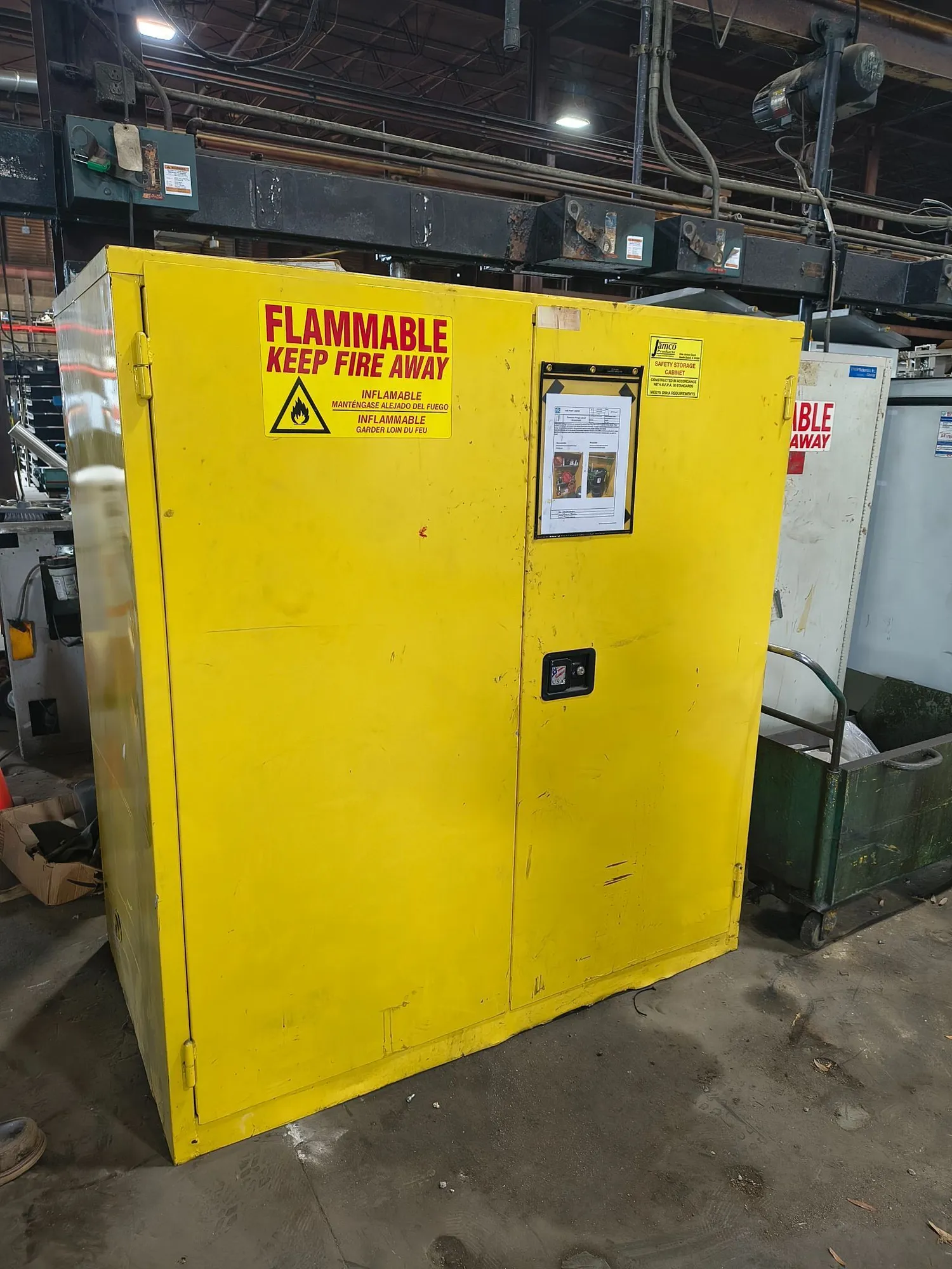 Used JAMCO PRODUCTS 120 Gallons Biological Safety Cabinets South Carolina US | ESS Industrial Equipment Sales #1253346