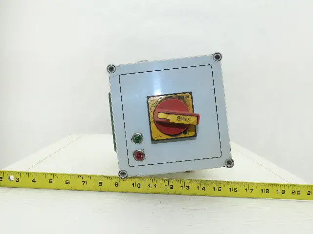 Eaton  XTPR1P6BC1 Manual Motor Protector 1-1.6A Overload W/7x7x6" Enclosure