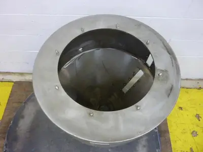 USED METAL FABRICATOR HOPPER108