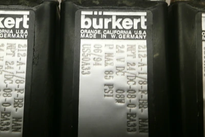 USED Telosense/Burkert 212-A-1/8-F-BR-MAN