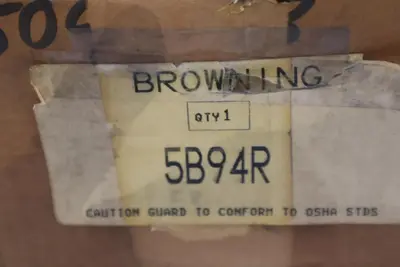 BROWNING 5B94R TAPER LOCK V BELT 5 GROOVE PULLEY STOCK #2118-C