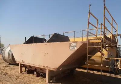 Bin, Cold Feed, 3-Compartment, Weigh Hopper, Belt Conveyor #C739936