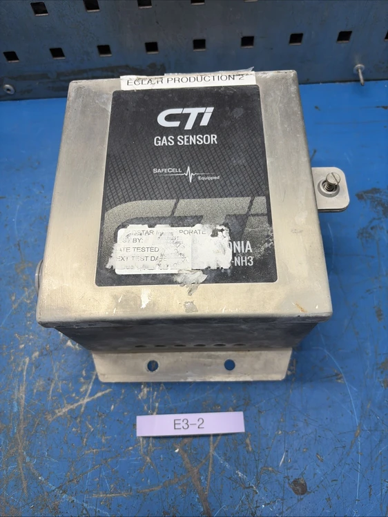 Used CTI GG-NH3-100-ST Gas Analyzers / Detectors Indiana US | J&J Industrial Supply #1453178