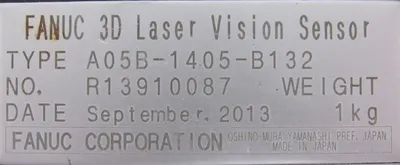 USED FANUC A05B-1405-B132 3D LASER VISION SENSOR A05B1405B132