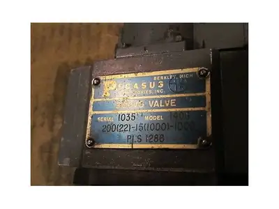 Pegasus Servo Valve 140G 200C227-15C10007-1000 PLS 1286