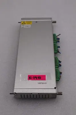 BENTLY NEVADA 125720-01 4 CHANNEL RELAY I/O MODULE STOCK #K-1410