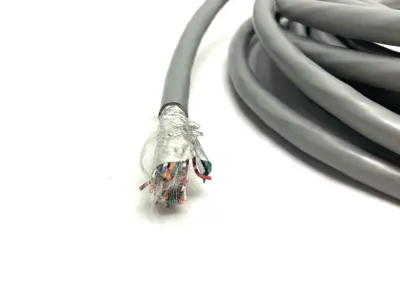USED BELDEN 24 AWG SHIELDED PVC RS-232 COMPUTER CABLE 40-CONDUCTOR
