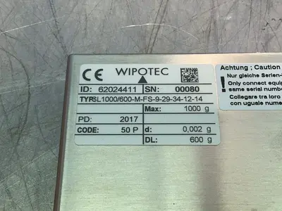 Used WIPOTEC 6L1000/600MFS929341214 Transducers Ohio US | HGR 24 #1280293