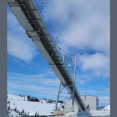 30in Wide x 612ft Long Overland Conveyor