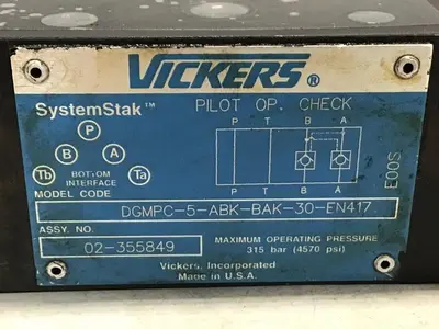 USED VICKERS DGMPC-5-ABK-BAK-30-EN417