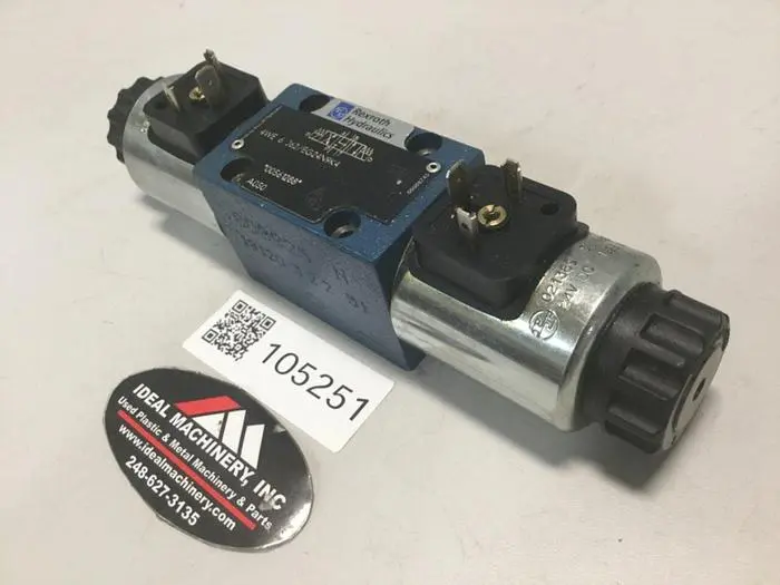 Used REXROTH 4WE6J62EG24N9K4 Valves/Fittings Michigan US | Ideal Machinery #601477