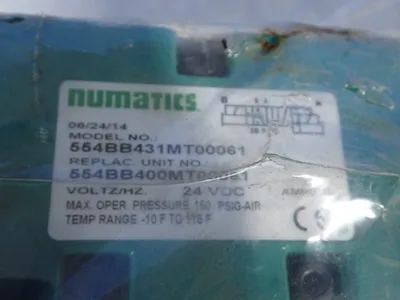 NEW NUMATICS 554BB431MT00061