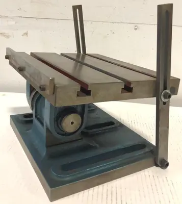 TTJ Tilting T-Slot Table, 10" x 12" Top, 0-90 Degrees