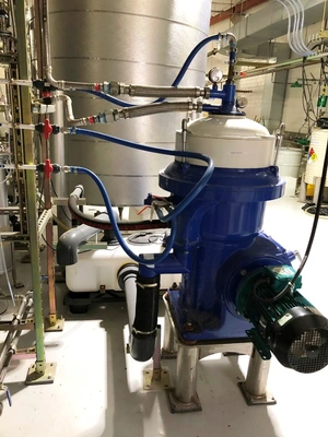 (4) Alfa-Laval MOPX 207 SGT-24-60 oil purifier skids, SS.