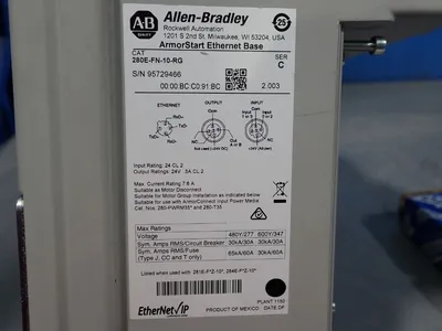 NEW ALLENBRADLEY 280EFN10RG