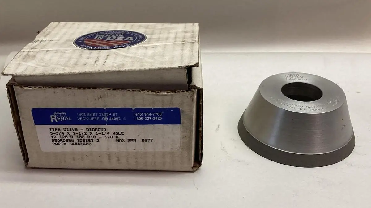 New | in-Stock REGAL D11V9 Grinding Wheels Ohio US | Surplus Asset Holdings #1365754