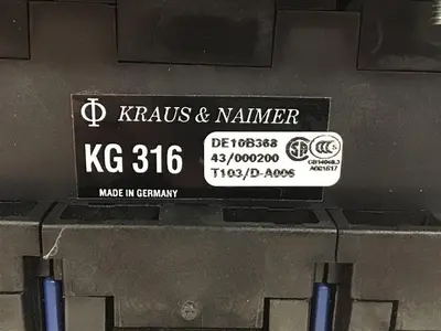 USED KRAUS & NAIMER KG 316