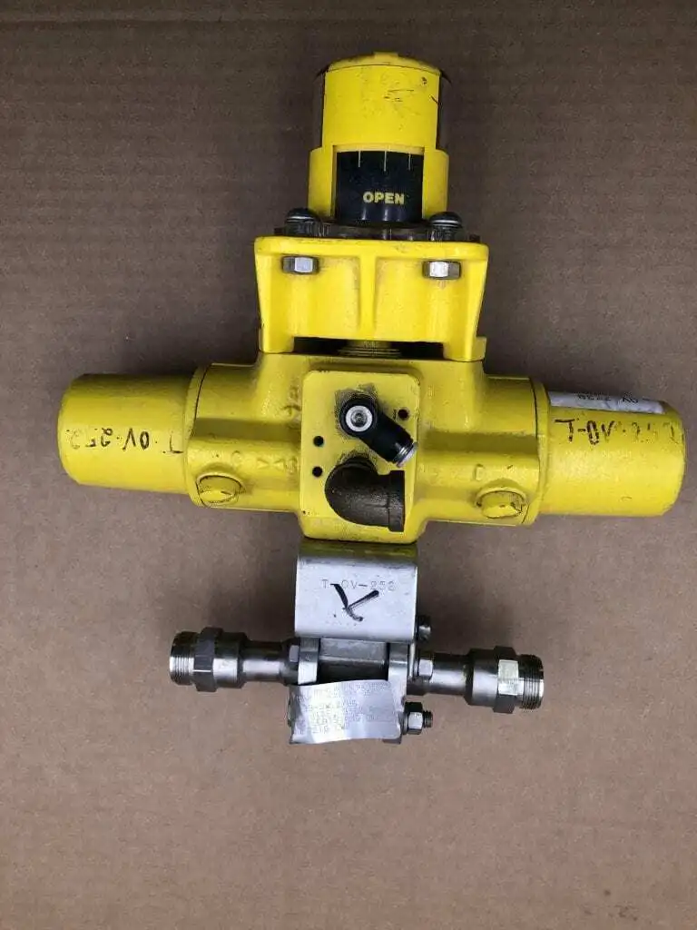 PBM / Hytork 3/4″ Stainless Steel Air Actuated Ball Valve 800PSIG CWP