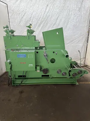 8,000 LB X 18" X .187" REGAL COIL CRADLE & STRAIGHTENER. STOCK #1227024