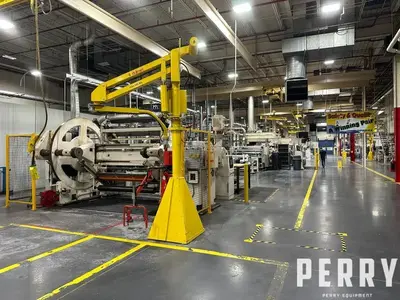 1996 BLACK CLAWSON Tandem Extrusion Coating Line Extrusion Lines, Coating | Mark One Machinery (1)