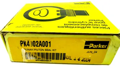 NEW PARKER PK4002A001 4 INCH BUNAN PISTON SEAL KIT